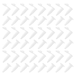 Белый Дым Прозрачная одноразовая пластиковая центрифужная трубка, с колпачком, лабораторные принадлежности, серый, 31x16x10 мм