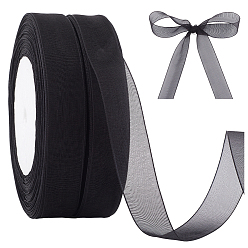 Черный Нейлоновая лента для упаковки подарков, чёрные, 5/8 дюйм (15 мм), около 49.21 ярдов (45 м) / рулон