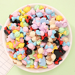 Колокол Непрозрачные кабошоны из смолы, разноцветные, колокол, 12.5x12.5x6 мм