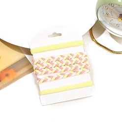 Желтый Связей ткани волос, аксессуары для волос для женщин и девочек, желтые, 760 мм