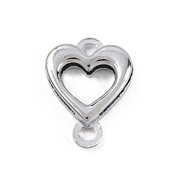 Платина Поручни из сплава, кулон-слайдер, торцевые крышки слайдера, платина, 15.5x12x4 мм, отверстие : 1.6 мм, внутренний диаметр: 9 мм