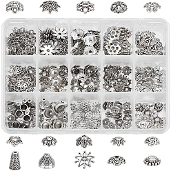 Antique Silver Tibetan Style Zinc Alloy Bead Cones, Antique Silver, 300pcs/box, 14x10.8x3cm