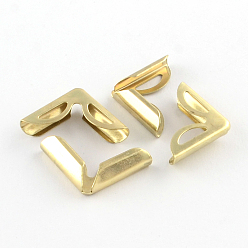 Золотой Книга скрапбукинга альбом папки меню железа угловые протекторы, золотые, 16x16x4.5 мм