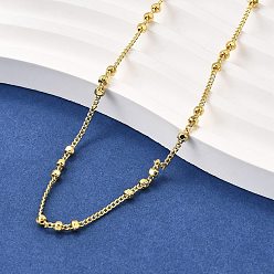 Настоящее золото 18K 2.5мм латунные плоские круглые витые цепочки ожерелья, без свинца и без кадмия, долговечный, стойки покрытие, реальный 18 k позолоченный, 17.60 дюйм (44.7 см)