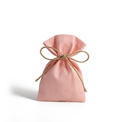 Pink Бархатные мешочки, подарочные мешочки для благословения, мешочки для хранения ювелирных изделий для упаковки конфет на свадьбу, прямоугольные, розовые, 18x13 см