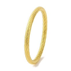Золотой Ионное покрытие (ip) 304 браслеты из нержавеющей стали для женщин, золотые, внутренний диаметр: 2-1/2 дюйм (6.2 см)