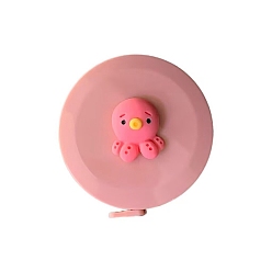 Лосось Пластиковая рулетка, мягкая выдвижная швейная рулетка, для тела, шитье, salmon, 53 мм