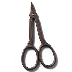 Античная Бронза Ножницы из нержавеющей стали, ножницы для вышивания, швейные ножницы, античная бронза, упаковка: 100x45мм