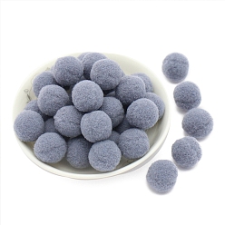 Светлый Стально-синий Полиэстеровый мяч, аксессуары для костюма, аксессуары, круглые, светло-стальной синий, 8 мм, 500 шт / пакет