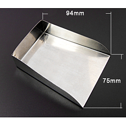 Нержавеющая Сталь Цвет Лопатка из нержавеющей стали, устойчивая к потускнению, цвет нержавеющей стали, 94x75x25 мм