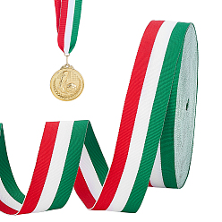 Разноцветный Тесьма из полиэстера, плоский, узоров, аксессуары для одежды, красочный, 1-1/2 дюйм (38 мм)