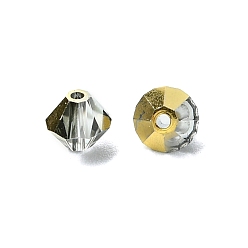 00030 262 Aurum Хрустальные бусины preciosa®, чешский хрусталь, биконус(451 69 302 рондель), 00030 262 аурум, 5 мм, отверстие : 1 мм