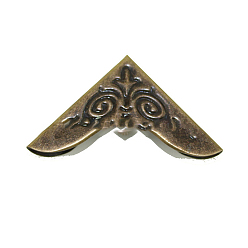 Античная Бронза Железа книга Фотоальбомы пунктов меню папки Защитные уголки, античная бронза, 30x30 мм, внутренний диаметр: 4 мм