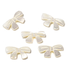 Trochus Shell Natural Trochus Shell Beads, Bowknot, 8~8.5x16x2mm, Hole: 0.7mm