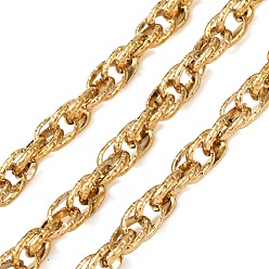 Золотой 304 из нержавеющей стали веревочные сети, несварные, с катушкой, золотые, 10x7x2 мм