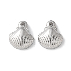 Нержавеющая Сталь Цвет 304 подвески из нержавеющей стали, оболочки прелести, цвет нержавеющей стали, 12.5x10.5x4 мм, отверстие : 1.6 мм