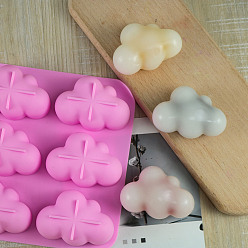 Cloud Силиконовые формы для помадки «Облако» своими руками, формы для литья смолы, для шоколада, конфеты, уф-смола, изготовление изделий из эпоксидной смолы, 160x150x31 мм, внутренний диаметр: 28.5x55 мм