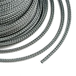 Серый 40m с нейлоновым покрытием 304 плетеные провода из нержавеющей стали, круглые, серые, 3 мм, 9 датчик, около 131.23 футов (40 м) / рулон