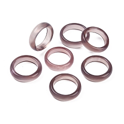 чертополох Кольца из натурального агата, окрашенного и нагретого, для женщин, чертополох, 5.5 мм, внутренний диаметр: 17~17.5 мм