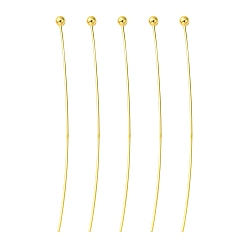 Золотой Латунный шаровой палец, золотые, 45x0.5 мм, 24 датчик, Руководитель: 1.8 mm
