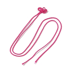 Камелия Нейлоновый шнур Lucky Knot, амулет Юки, подвеска, украшения, для узла талисмана удачи, камелия, 392~400 мм