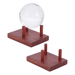 Седло Коричневый 2 ящики из сосны, держатель для минерального сырья, хрустальный шар символизирует минерал агат, прямоугольные, седло коричневый, 105x80.5x45.5 мм