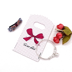 Bowknot Пластиковые пакеты, прямоугольные, бантом, 15x9 см