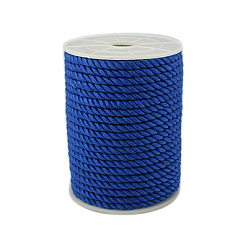Dark Blue Twisted Nylon Thread, Dark Blue, 5mm, about 18~19yards/roll(16.4m~17.3m/roll)