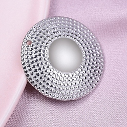 Нержавеющая Сталь Цвет Не тускнеющие 304 подвески из нержавеющей стали, плоский круглый шарм, цвет нержавеющей стали, 25 мм