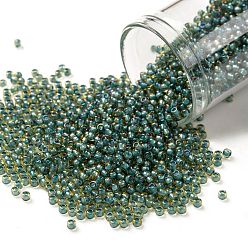 (310) Sour Apple Picasso Toho runde Rocailles, japanische Rocailles, (310) saurer Apfel Picasso, 11/0, 2.2 mm, Bohrung: 0.8 mm, über 1110pcs / Flasche, 10 g / Flasche