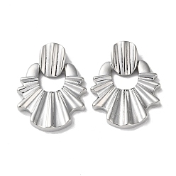 Платина Стойки обшивки латунные подвески, без кадмия и без свинца, фанатские прелести, платина, 33.5 мм, отверстие : 4.5x2.5 мм