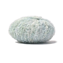 Средний Аквамарин Полиэфирная пряжа, для ткачества, вязание крючком, средний аквамарин, 1~2 мм, около 218.72 ярдов (200 м) / моток