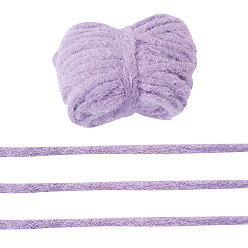 Лиловый 20 ярдов нейлоновой ленты, шитье одежды, для изготовления банта, сирень, 1/4 дюйм (5 мм)