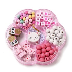 Mixed Shapes Тема детского дня, набор украшений из кленового дерева, наборы для изготовления своими руками, разнообразные, 14~21x14~19.5x4.5~6.5 мм, отверстие : 1.8~2 мм