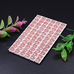 Pink Faceted Cube Imitation Austrian Crystal Beads Strands, Grade AAA, Pink, 8x8mm, Hole: 0.9~1mm, about 288pcs/box