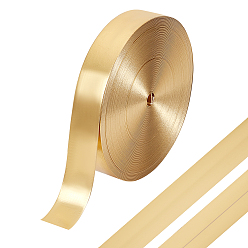 Золотистый 10 ярдов ленты из искусственной кожи, для аксессуаров для шитья одежды, золотые, 1-1/2 дюйм (38 мм)