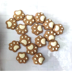 Кокосово-Коричневый Кабошоны из смолы, для украшения мобильного телефона своими руками, коготь, кокосового коричневый, 17.5x19x7.5 мм