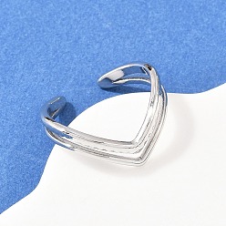 Нержавеющая Сталь Цвет 304 открытые кольца манжеты из нержавеющей стали, сердце, цвет нержавеющей стали, 11 мм, внутренний диаметр: 17 мм