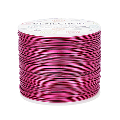 Светло-Вишневый Круглая алюминиевая проволока, светло-вишневый, 18 датчик, 1 мм, около 492.12 футов (150 м) / рулон