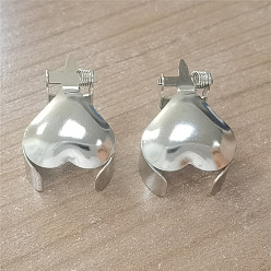 Платина Металлический фитиль для свечи, аксессуары для свечей, сердце, платина, 2.2 см