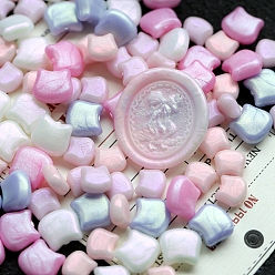 Pink 150 шт. Частицы сургуча, для ретро печать печать, голова кошки , розовые, 10 мм