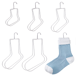 Нержавеющая Сталь Цвет 12шт. 6 варианты растяжителей для носков из нержавеющей стали, крючки для подвешивания носков, цвет нержавеющей стали, 271~428x144~278x3 мм, 2 шт / стиль