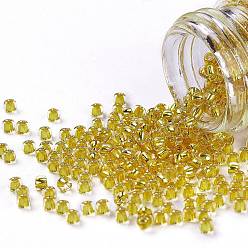 (2151S) Silver Lined Champagne Круглые бусины toho, японский бисер, (2151) шампанское в серебряной оправе, 11/0, 2.2 мм, отверстие : 0.8 мм, Около 50000 шт / фунт