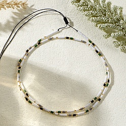 (52) Непрозрачная лаванда Браслеты из стеклянных бусин в богемном стиле, плетеные браслеты из бисера для женщин, разноцветные