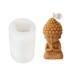 Белый Силиконовые формы для свечей своими руками, пищевой силикон, изготовление украшений, для изготовления свечей, белые, 57x90 мм