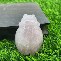 Розовый Кварц Резные фигурки целебных божьих коровок из натурального розового кварца, Украшения из камня с энергией Рейки, 50 мм