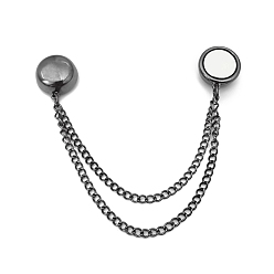 Черный Инструмент для фиксации леггинсов, магнитный бесшовный уголок для одежды рукав манжет брюки подол фиксированный зажим пуговица, фиксированная длина брюк укороченная, чёрные, 115x13 мм