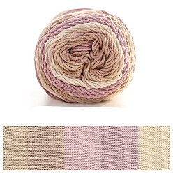 Farbig Baumwollgarn, zum Weben, Stricken & Häkeln, Segment gefärbt, Farbig, 2 mm, ca. 211.07 Yards (193 m)/Knüll