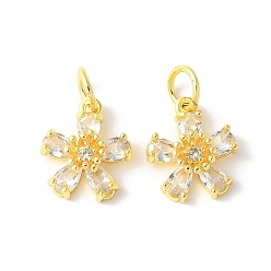 Прозрачный Латунные микро проложить кубического циркония подвески, , стойки покрытие, прочное покрытие, без кадмия и без свинца, с целью перехода в кольце, прозрачные, 14.5x12.5x4.5 мм, отверстие : 4.5 мм