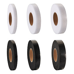 (52) Непрозрачная лаванда 6рулоны 6 стиль нетканые материалы полиамидная двухсторонняя термоплавкая клейкая пленка, аксессуары для шитья одежды своими руками, разноцветные, 1.2~2.5x0.01 см, о 70 ярдов / крен, 1 рулон / стиль